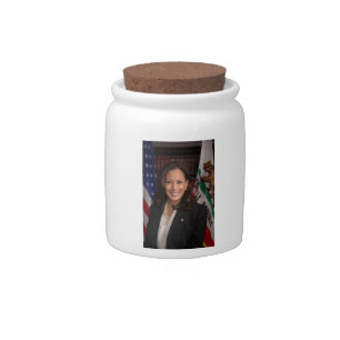 Kamala Harris Candidate for President US 2024 Candy Jar