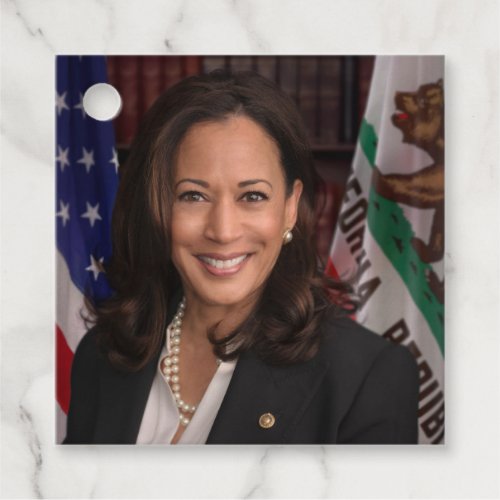 Kamala Harris Candidate for President US 2024 Favor Tags