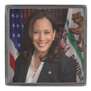 Kamala Harris Candidate for President US 2024 Gunmetal Finish Lapel Pin