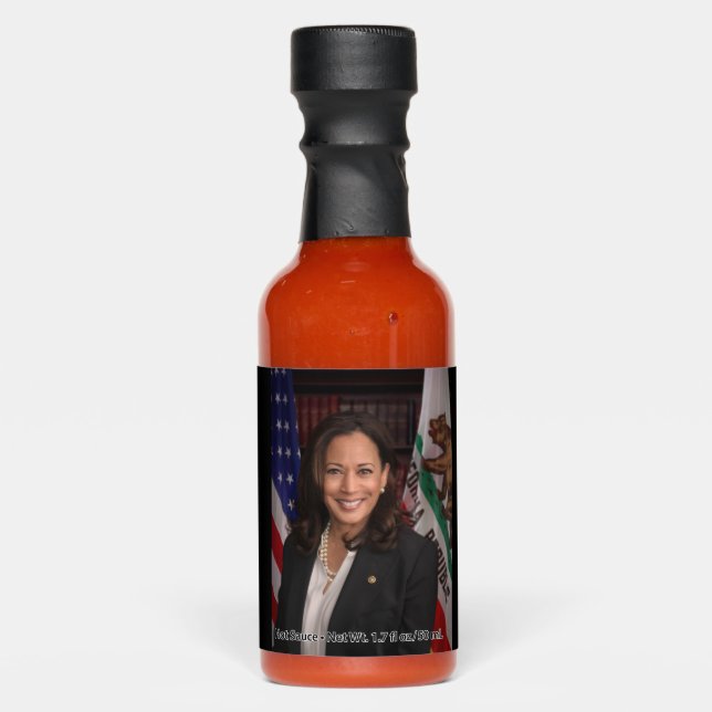Kamala Harris Candidate for President US 2024 Hot Sauces (Front)