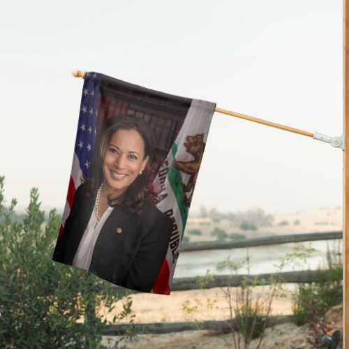 Kamala Harris Candidate for President US 2024 House Flag