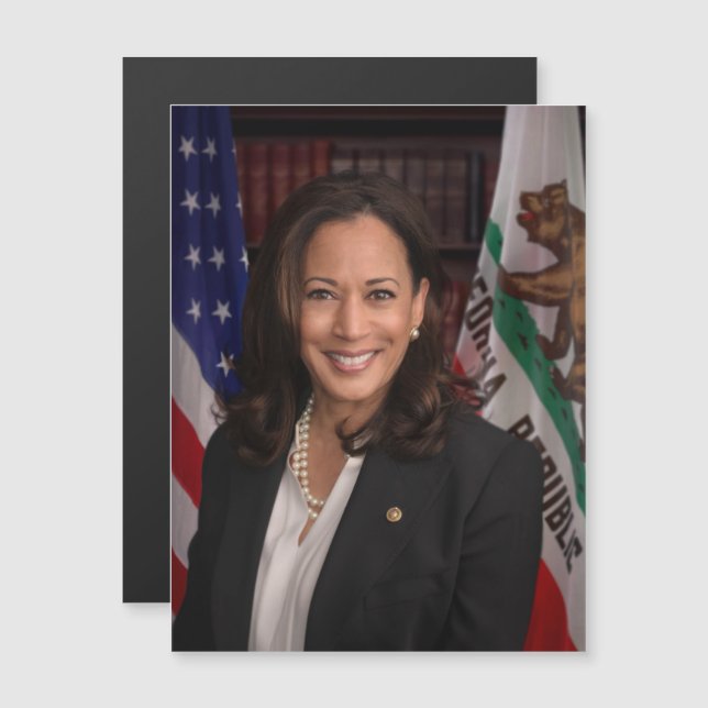 Kamala Harris Candidate for President US 2024 Magnetic Invitation (Front/Back)