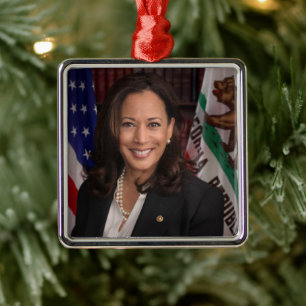 Kamala Harris Candidate for President US 2024 Metal Ornament