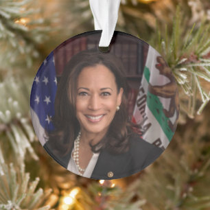 Kamala Harris Candidate for President US 2024 Ornament