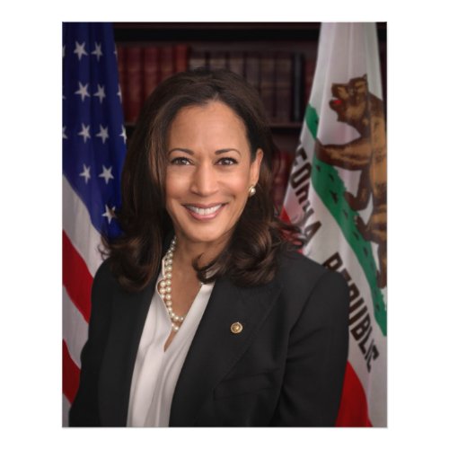 Kamala Harris Candidate for President US 2024 Photo Print