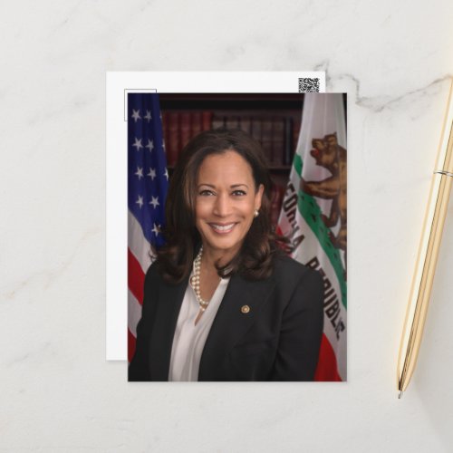 Kamala Harris Candidate for President US 2024 Postcard