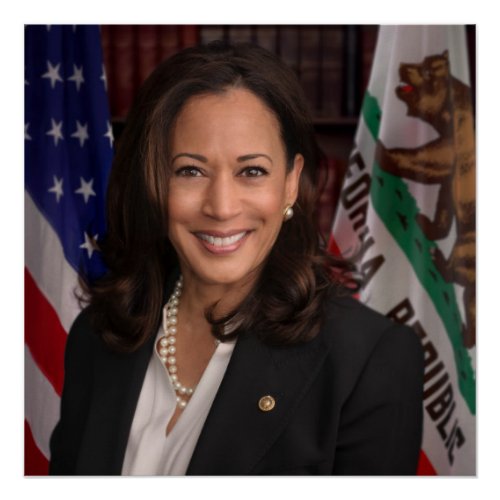 Kamala Harris Candidate for President US 2024 Poster