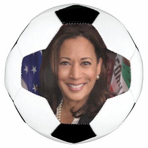 Kamala Harris Candidate for President US 2024 Soccer Ball