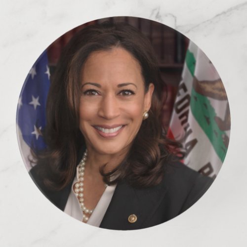 Kamala Harris Candidate for President US 2024 Trinket Tray