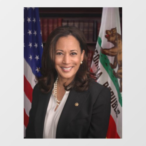 Kamala Harris Candidate for President US 2024 Wall Decal