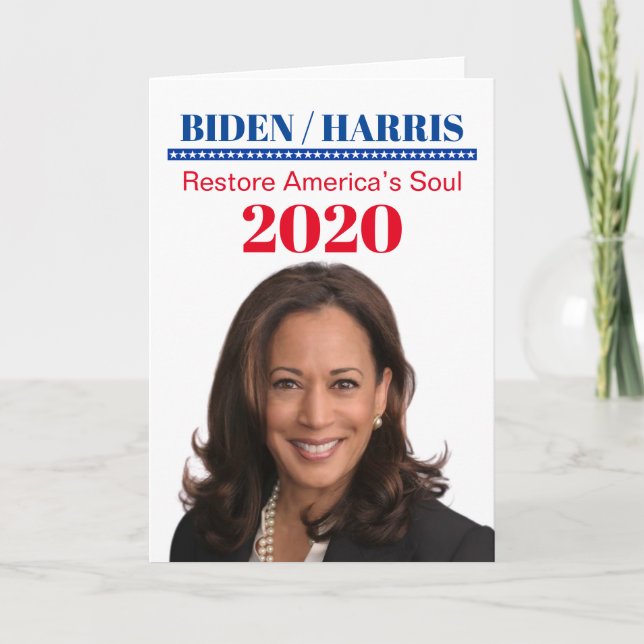 Kamala Harris Card (Front)