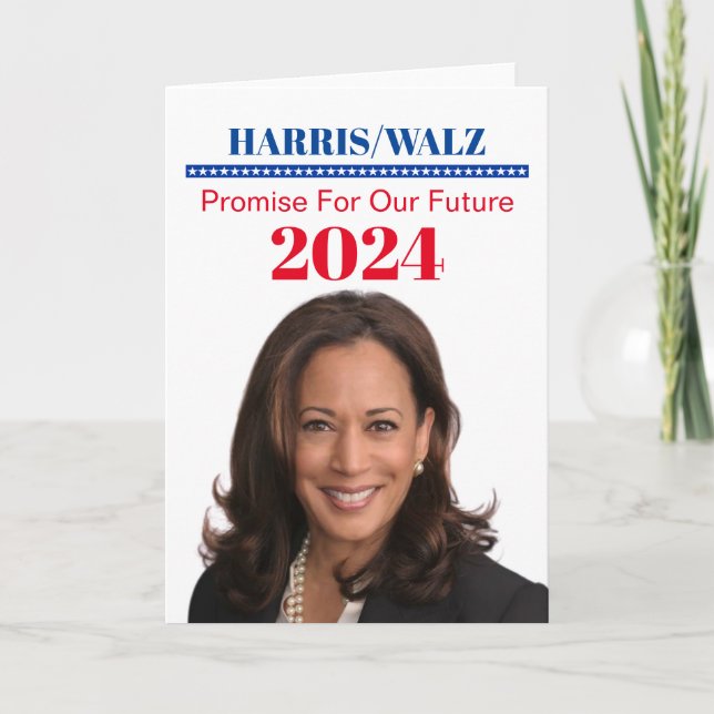 Kamala Harris Card (Front)