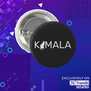 Kamala Harris Cat Lady, Cat ladies love Kamala Button