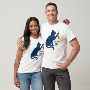 Kamala Harris Cat w Orange Rat  T-Shirt