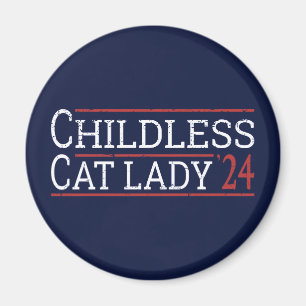Kamala Harris - Childless Cat Lady 2024 I Magnet