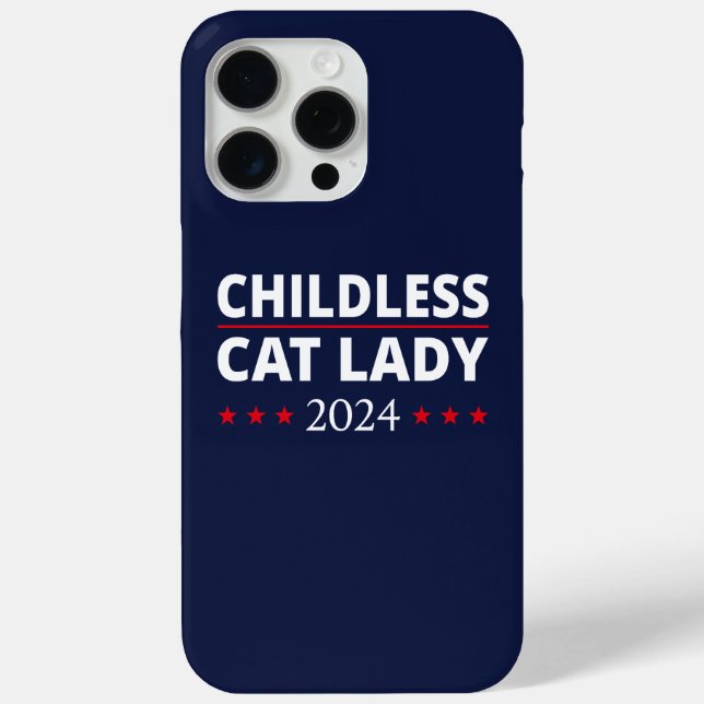 Kamala Harris - Childless Cat Lady 2024 III Case-Mate iPhone Case (Back)