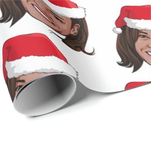 Kamala Harris Christmas Wrapping Paper
