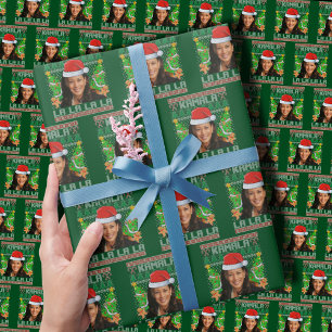 Kamala Harris Christmas Wrapping Paper
