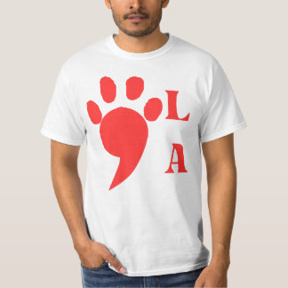 Kamala Harris Comma-la childless cat lady paw T-Shirt