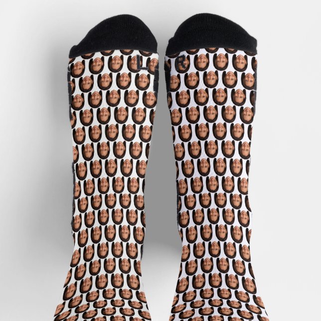 Kamala Harris Custom Face  Socks (Top)