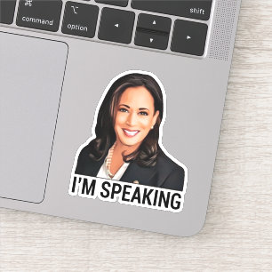Kamala Harris Debate I’m Speaking Sticker