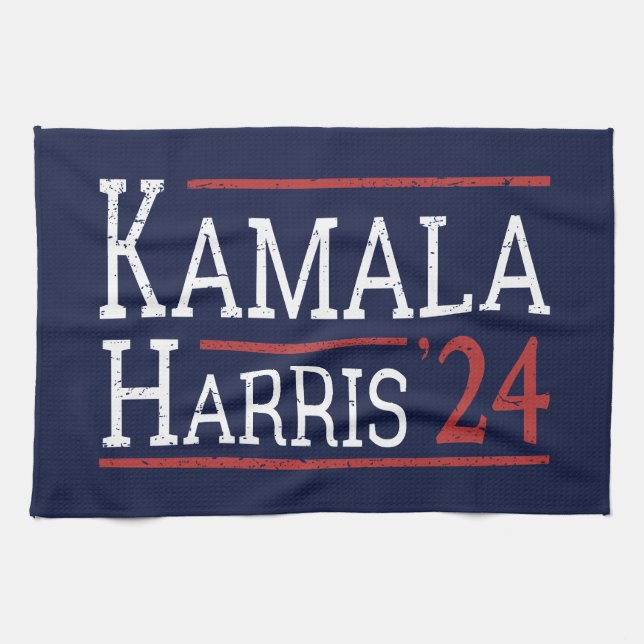 Kamala Harris Election 2024 I Kitchen Towel (Horizontal)