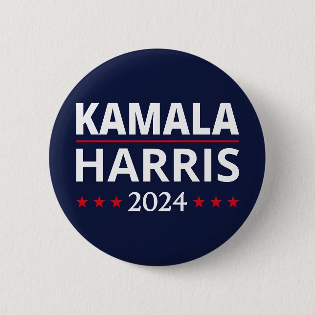 Kamala Harris Election 2024 III Button (Front)
