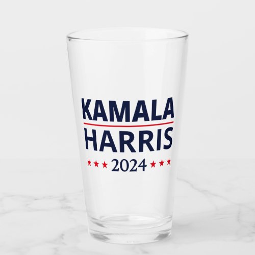 Kamala Harris Election 2024 III Glass