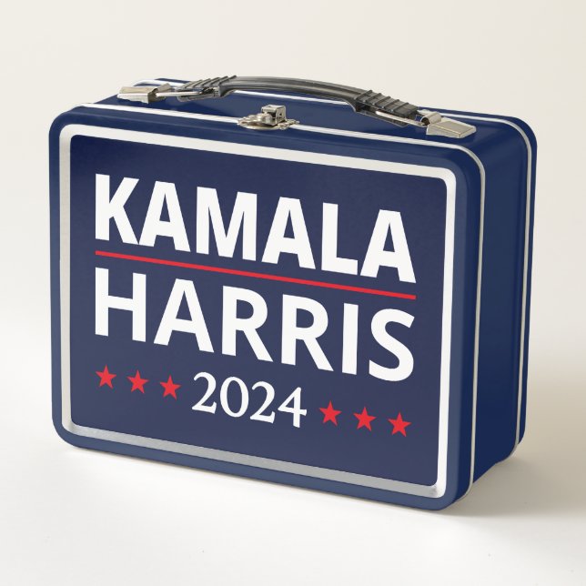 Kamala Harris Election 2024 III Metal Lunch Box (Front)