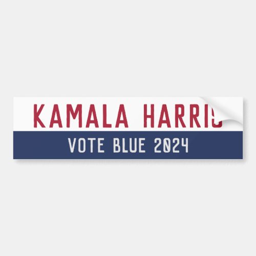 Kamala Harris Election Anti Trump Pro Democracy  Bumper Sticker