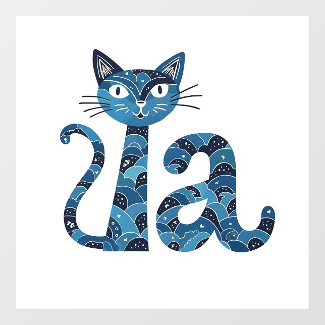 Kamala Harris election childless cat lady Window Cling (Sheet)