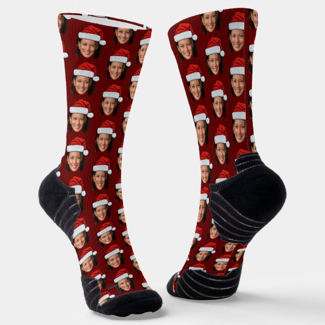 Kamala Harris Face  Socks (Angled)