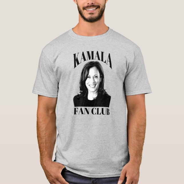 Kamala Harris Fan Club T-Shirt (Front)