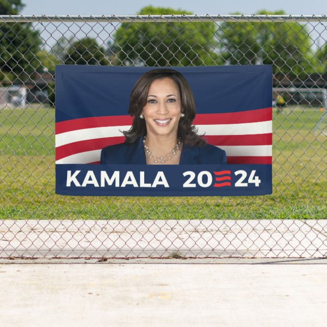 Kamala Harris for President 2024 Banner (Insitu)