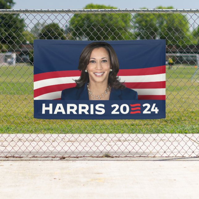 Kamala Harris for President 2024 Banner (Insitu)