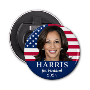 Kamala Harris For President 2024 Bottle Opener