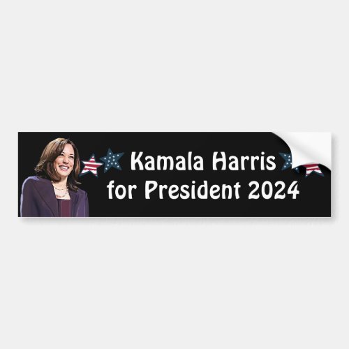 Kamala Harris for President 2024 Bumper Sticker