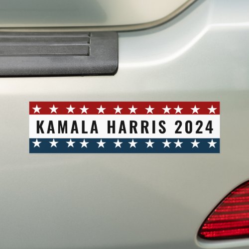 Kamala Harris For President 2024 Bumper Sticker