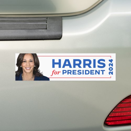 Kamala Harris For President 2024 Bumper Sticker