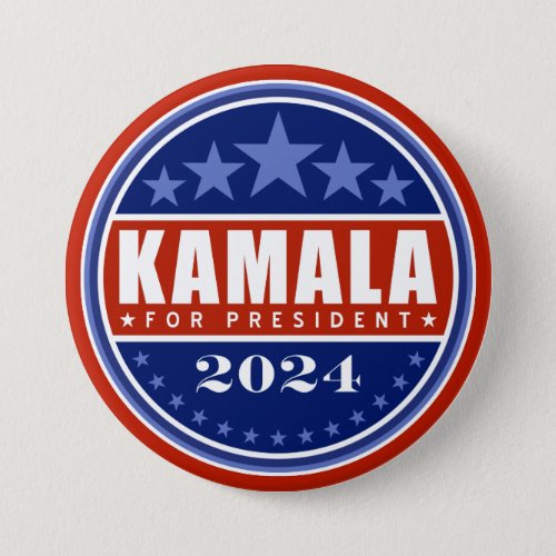 Kamala Harris for President 2024 Button