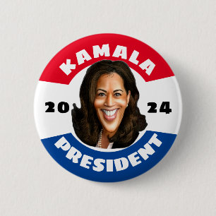 Kamala Harris for President 2024 Button