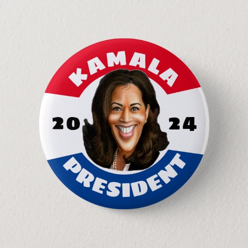 Kamala Harris for President 2024 Button