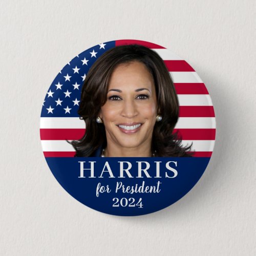 Kamala Harris For President 2024 Button