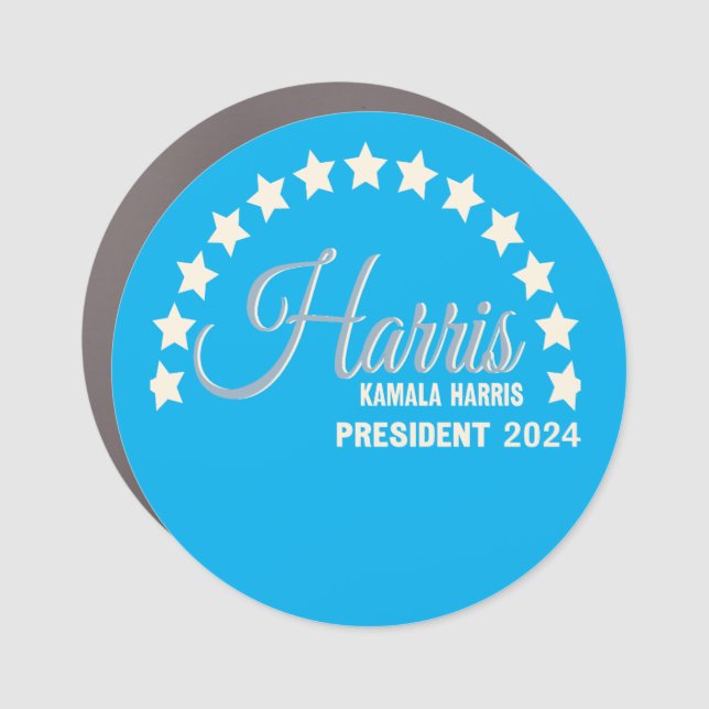 Kamala Harris for President 2024  Car Magnet (Front)