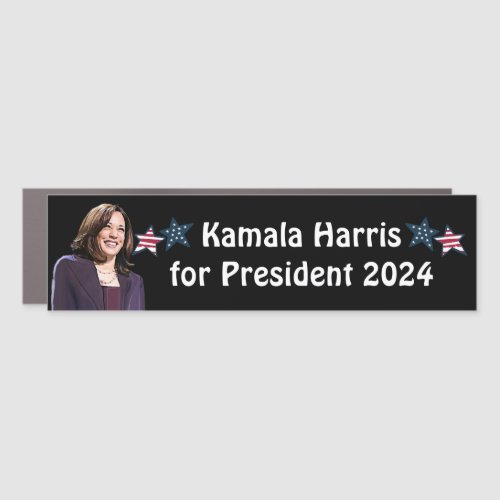 Kamala Harris for President 2024 Car Magnet