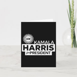 Kamala Harris For President 2024  Card