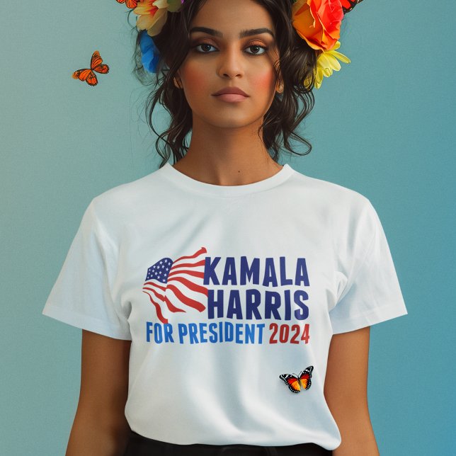 Kamala Harris for President 2024 Election Women's Tri-Blend Shirt (Creator Uploaded)
