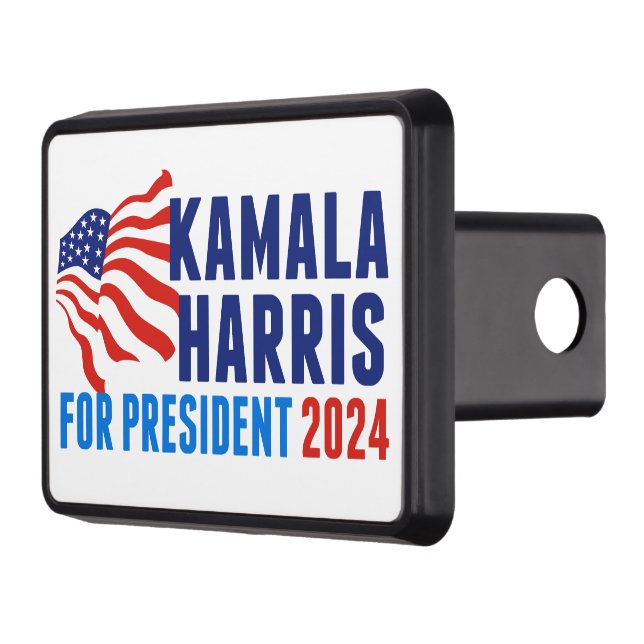 Kamala Harris for President 2024 Election Yard Hitch Cover (Left)