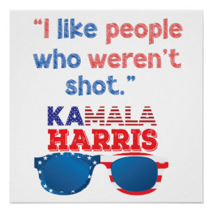 Kamala Harris for President 2024 funny anti-trump Poster