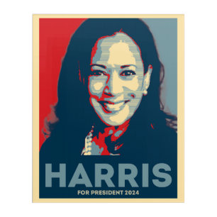 Kamala Harris For President 2024 - Hope Acrylic Print